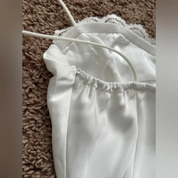 Princess Polly Snowbird Mini Dress White - Picture 7 of 11